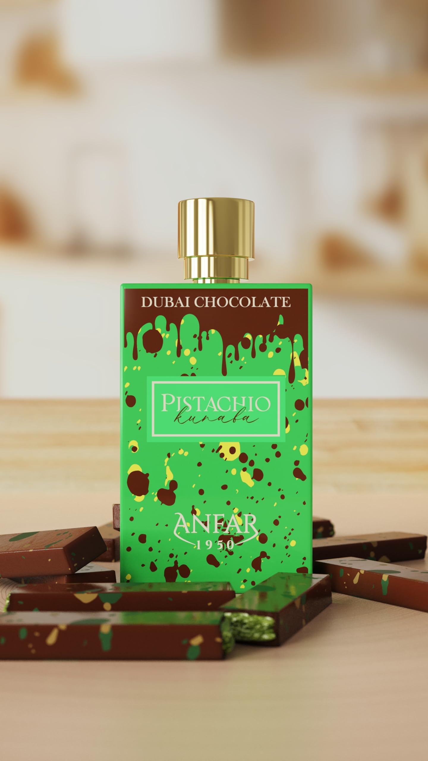 Dubai Chocolate Pistachio Kunafa EDP Anfar (Anfar 1950) 80ml